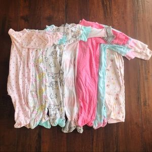 7 Pajamas 3-6 Months